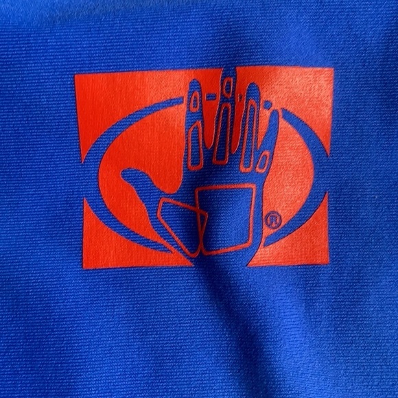 Body Glove Blue Swim Long Sleeve Rash Guard Shirt - Picture 4 of 10